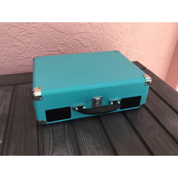 Victrola Journey Bluetooth Portable Record Player Turquoise - Picture 2 of 10